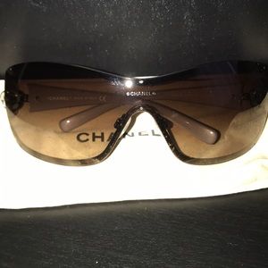 Authentic CHANEL Camellia Sunglasses